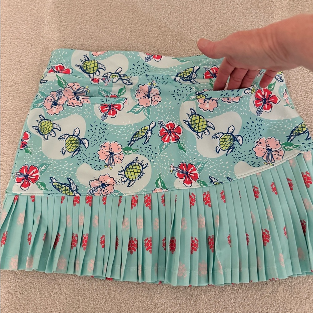 Girl’s Golf Turtles & Tees Golf Skort Size XL (14-16)